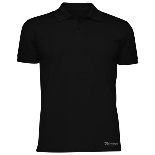 Plain Black Polo Regular - Image 3